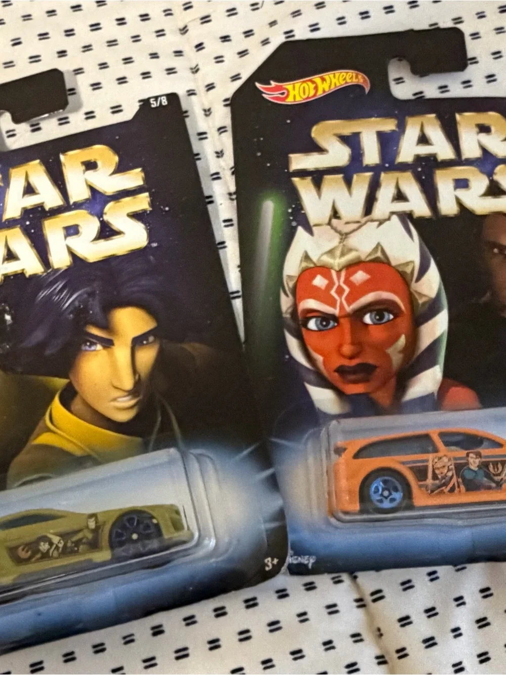 Hot Wheels Star Wars The Clone Wars Character Cars Lot of 6 – New in Package